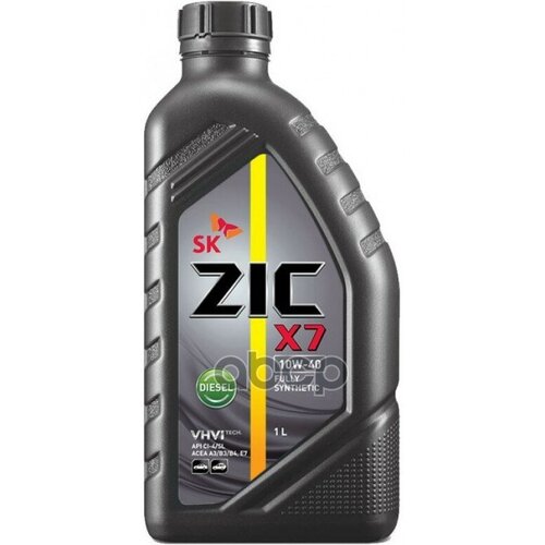 Zic Масло Zic X7 Diesel 10W40 Синтетическое 1 Л 132607