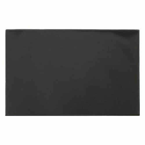Покрытие настольное 38 × 59 см, Calligrata, с прозрачным карманом, чёрное (комплект из 3 шт)