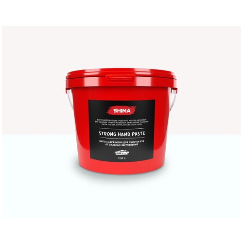 SHIMA DETAILER "STRONG HAND PASTE" Паста с абразивом для очистки рук от сильных загрязнений,11 л