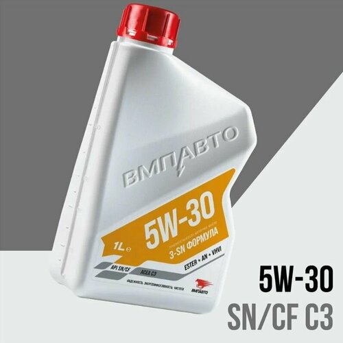 Масло моторное ВМПАВТО 3-SN 5W-30 С3 синтетическое 1 л