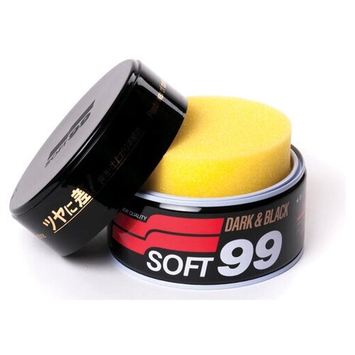 Полироль для кузова защитный Soft99 Soft Wax для темных, 300 гр