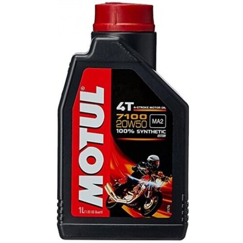 Моторное масло Motul 7100 4T SAE 20W-50, 1 л