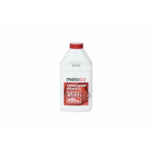 Жидкость Тормозная Metaco Fluid Brake Dot4 0,5 Л 998-2001 Dot-4 0.5L 455 Гр. 0.5L METACO арт. 998-2001