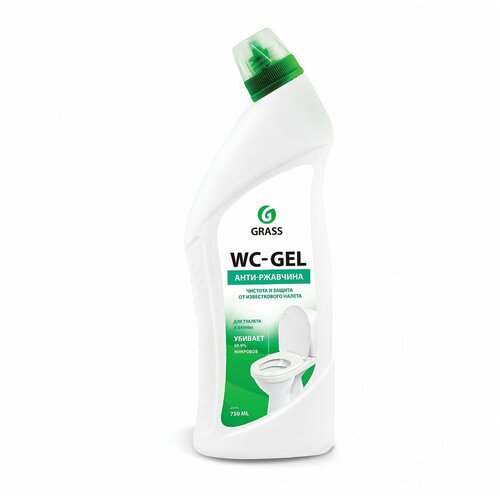 Средство для чистки сантехники Grass WC-Gel (0,75 л)