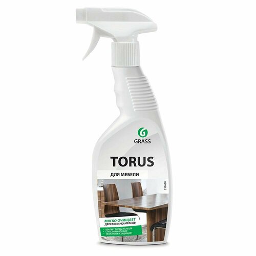 Очиститель-полироль для мебели Grass Torus 0,6 л - 3 шт.