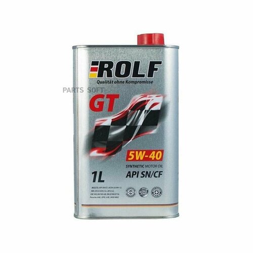 ROLF 322234 Масло моторное синтетическое GT 5W-40, 1л