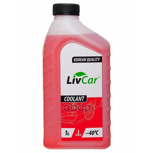 Антифриз Готовый Coolant Red -40 (1Л Х 20) LivCar арт. LCA40-001R