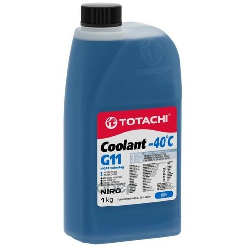 Охлаждающая Жидкость Totachi Niro Coolant Blue -40C G11 1Кг TOTACHI арт. 46301