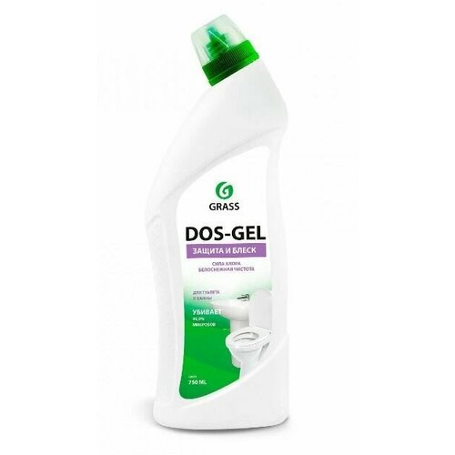Grass Средство чистящее "DOS-GEL" для дезинфекции и отбеливания, 750 мл