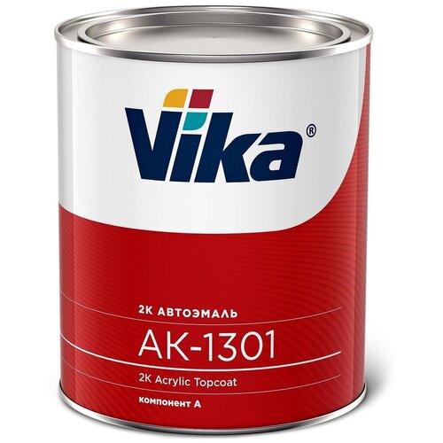 Автоэмаль акриловая 425 Голубая адриатика VIKA АК-1301 2К, уп.0,85кг