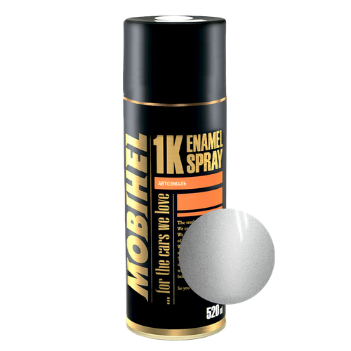 Краска в баллончиках MOBIHEL FORD MOONDUST SILVER 2431 металлик 520мл.