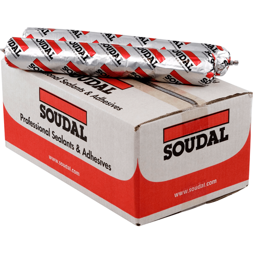 Клей-герметик Soudal Soudaflex 40 FC 600 мл. черный 12 шт.