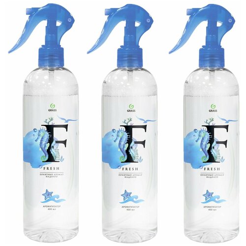Жидкий освежитель воздуха "Fresh" 400мл, 3 Шт.