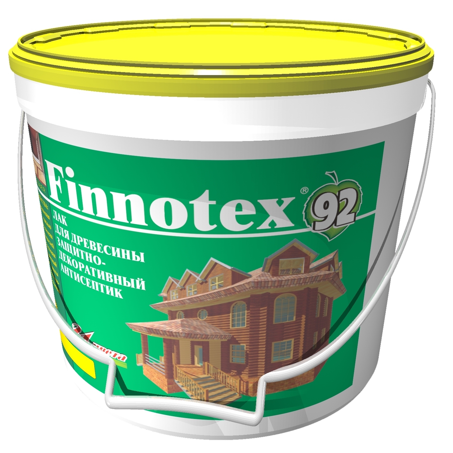 Лак акриловый декоративный полуглянцевый Finlux Святозар-92 "FINNOTEX". Сосна