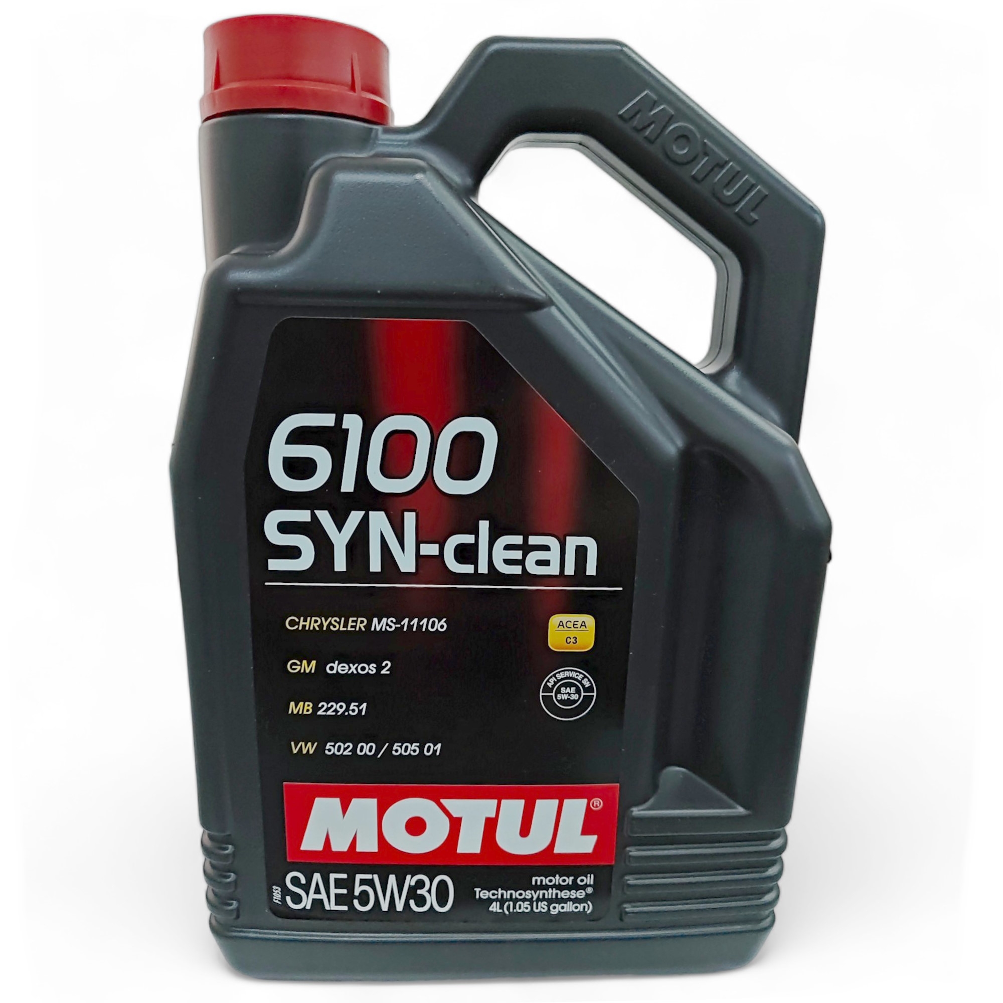 Моторное масло MOTUL 6100 SYN-CLEAN 5W30 (4л) Technosynthese 112134