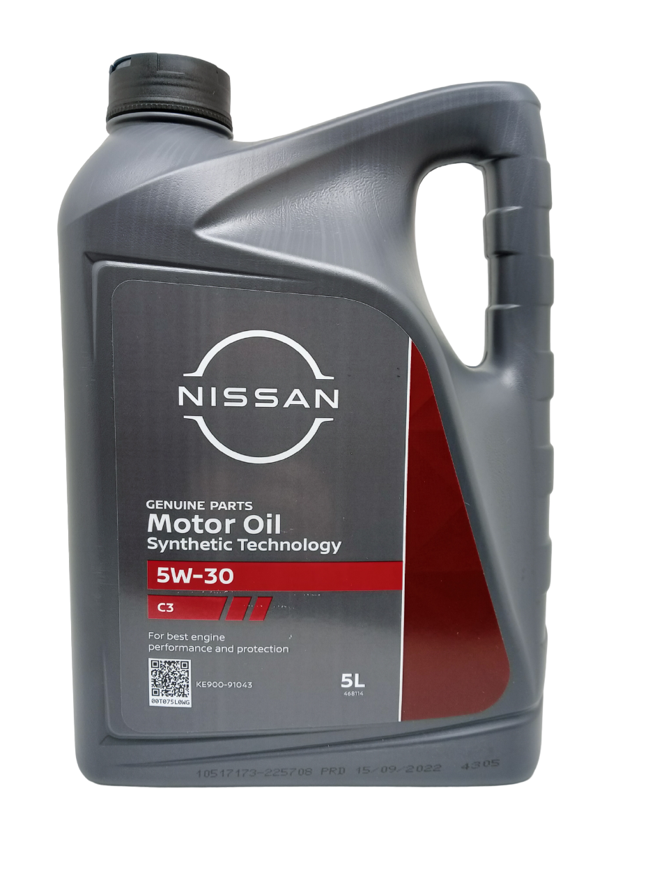 Моторное масло NISSAN 5W30 C3 5л