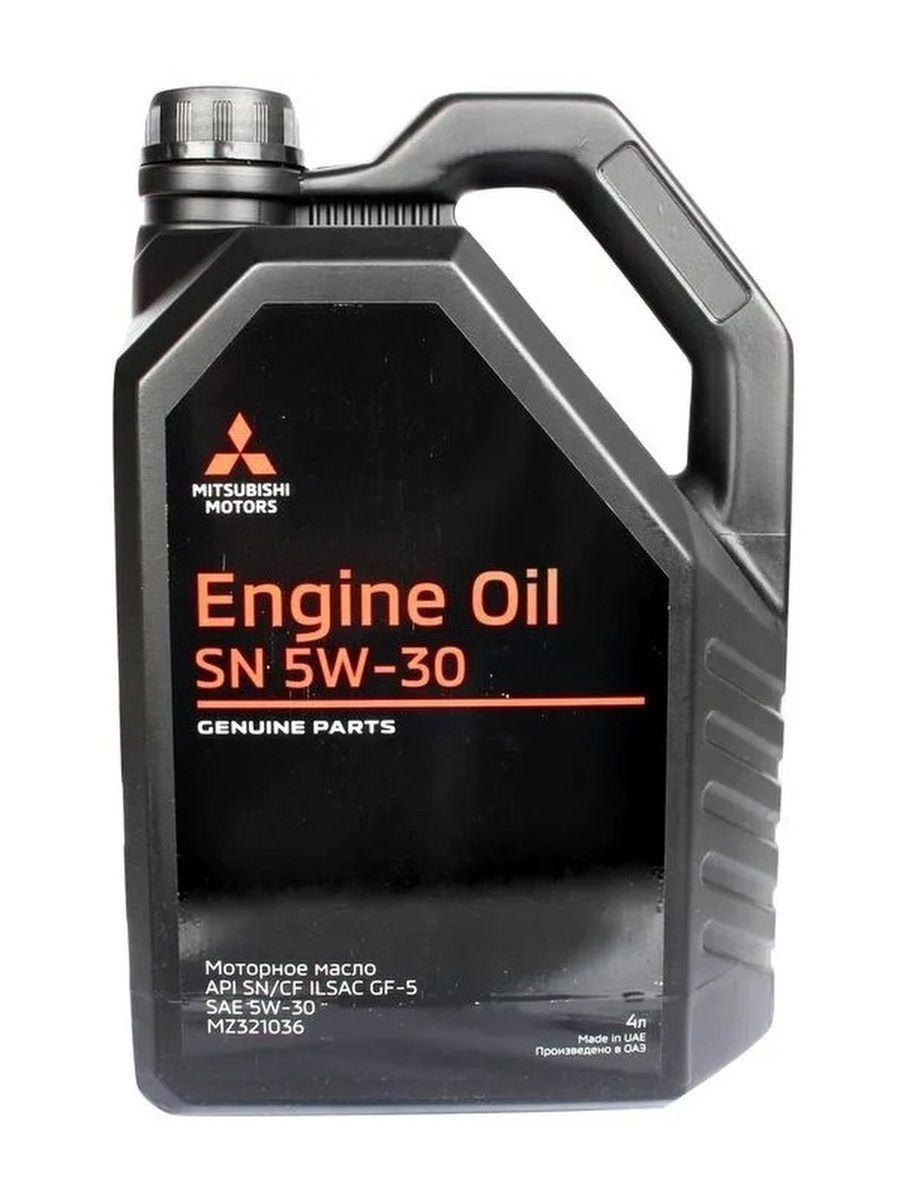 Моторное масло Mitsubishi Oil SN 5W30 4л Mitsubishi - 4
