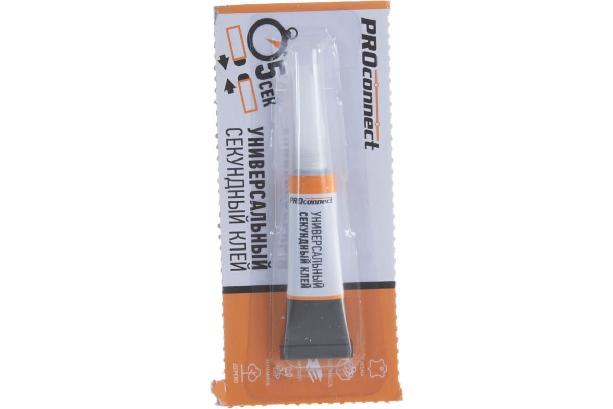 Универсальный секундный клей 3 г. PROconnect 61-0900