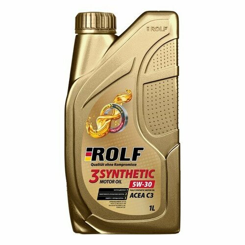 ROLF Масло моторное ROLF 3-SYNTHETIC 5W-30 C3 (1л) пластик 322728