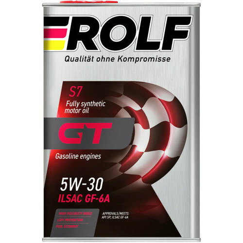 ROLF GT SAE 5W-30 ILSAC GF-6A API SP 4л металл (322966)