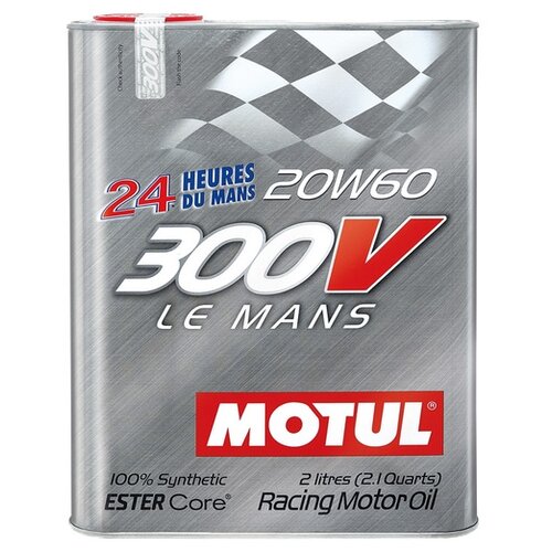 Синтетическое моторное масло Motul 300V Le Mans 20W60, 2 л