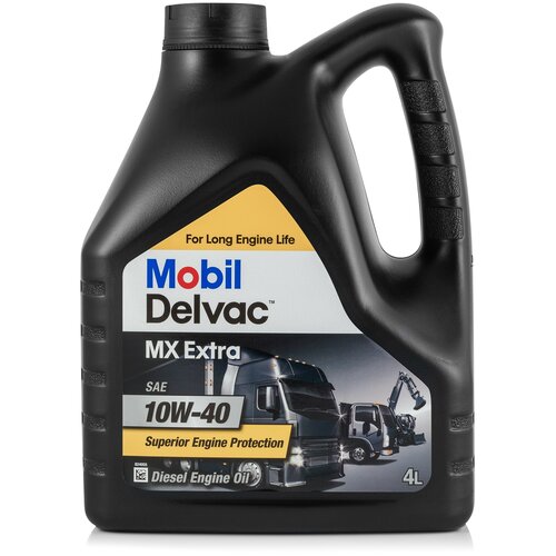 Масло моторное Mobil Delvac MX EXTRA 10W40 диз. п/с (4л) 152538