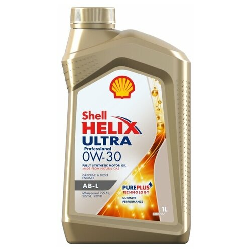 Shell Масло Моторное Shell Helix Ultra Professional Ab-L 0w-30 Синтетическое 1 Л 550046413