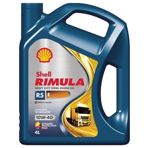 Масло моторное SHELL RIMULA R5 E 10w40 (CI-4) (4л) (ПолуСинтетика)