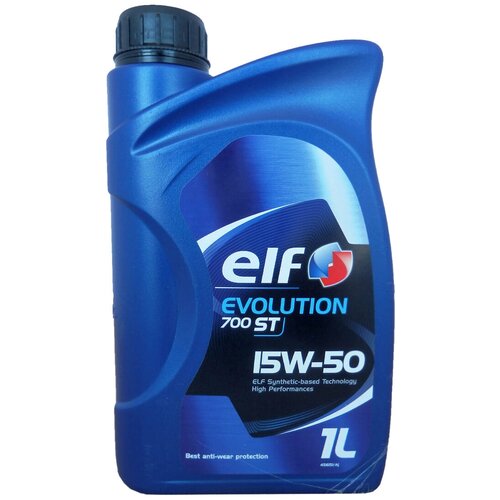 Полусинтетическое моторное масло ELF Evolution 700 ST 15W-50, 1 л