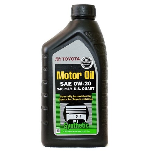 Toyota Моторное масло Motor Oil 0W-20 (946 мл) 00279-1QT0W-20