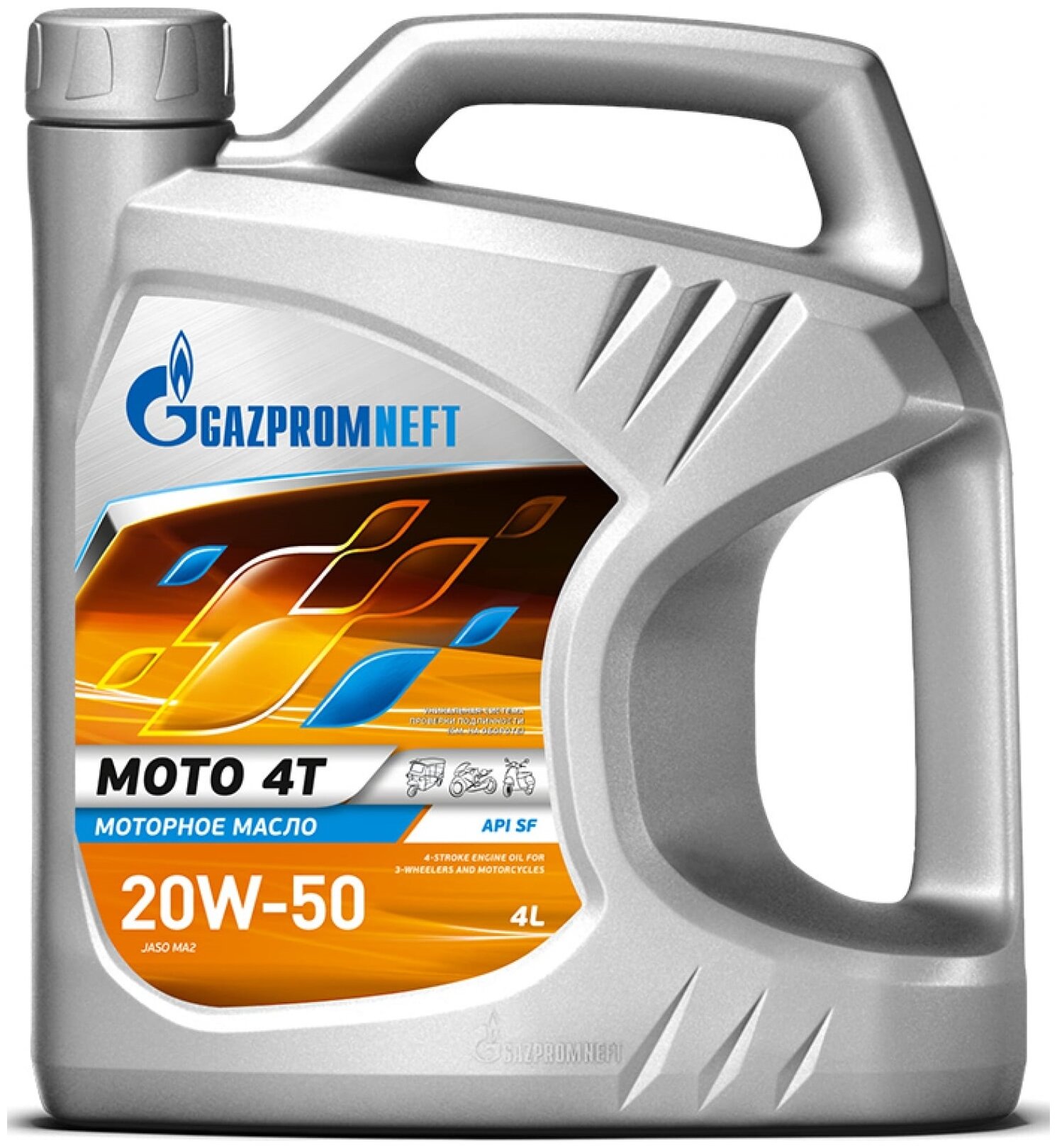 Gazpromneft Масло Moto 4T 20W-50 1 л, 2389906616 .