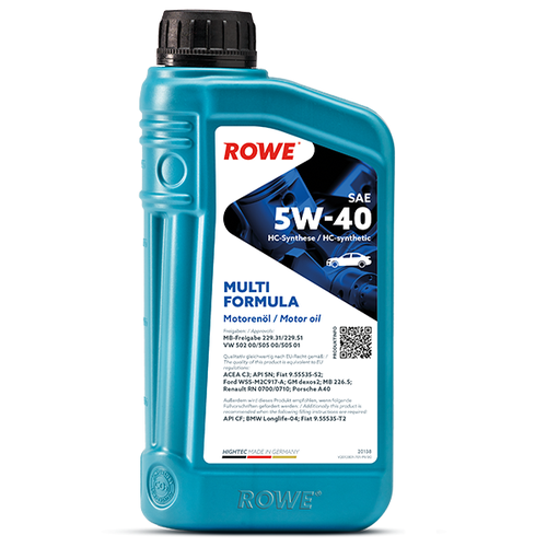 Rowe HIGHTEC MULTI FORMULA SAE 5W-40 1л