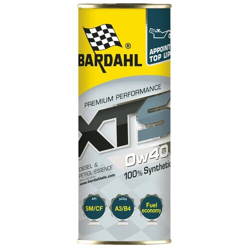 Масло моторное Bardahl XTS 0W40 синтетическое 1 л 36141