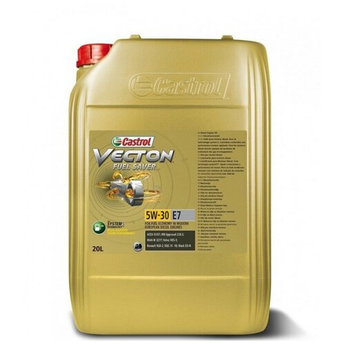 Castrol Масло Мотор. Vecton Fuel Saver 5w-30 E7 (20 Л.)