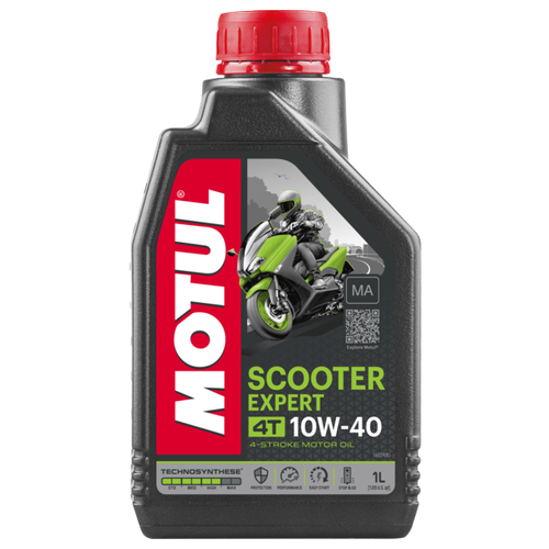 Синтетическое моторное масло Motul Scooter Expert 4T 10W40, 1 л
