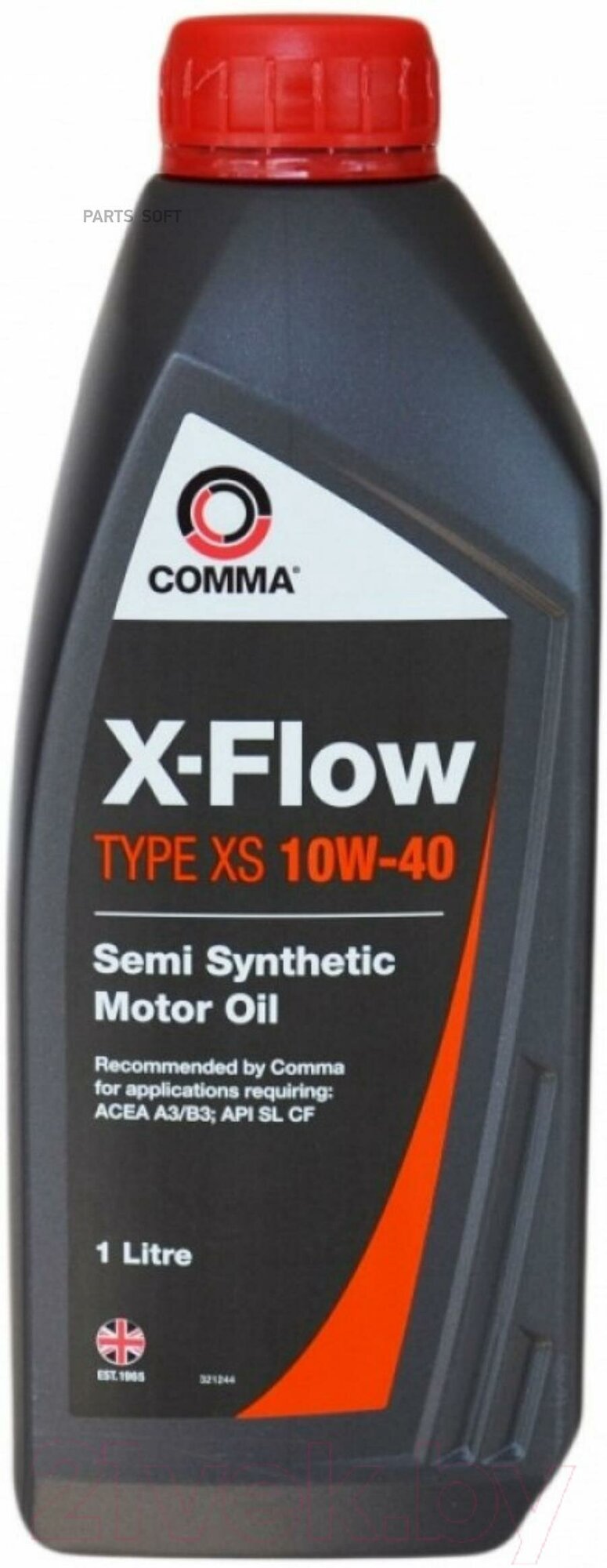 COMMA Comma 10w40 X-Flow Type S (1l)_масло Моторное! Acea A3/B3, Api Sl/Cf, Mb 229.1, Vw 501.01/505