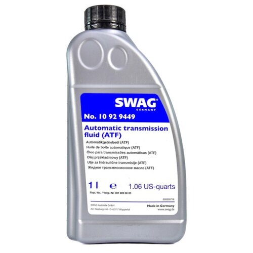 SWAG 10922806 Автотрансмиссионное масло ATF 1л