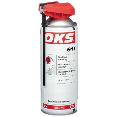 OKS Очиститель ржавчины с MoS2 (с молибденом), аэрозоль. Артикул OKS 611 Аэрозоль, 400мл