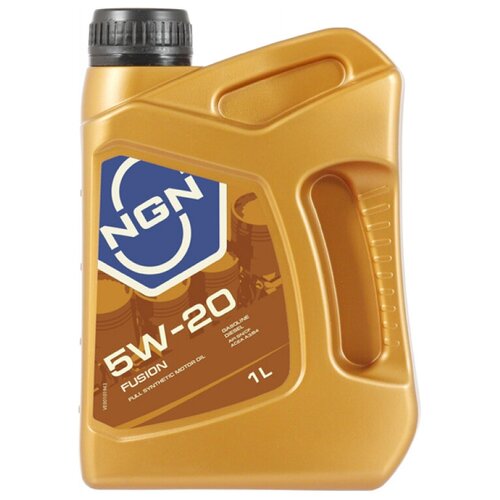 NGN V172085331 Моторное масло синт. 5W-20 SM/CF FUSION 4L