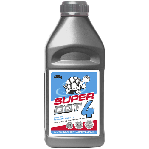 Тормозная жидкость Sintec Turtle Race superDot-4 455 г 990250 .