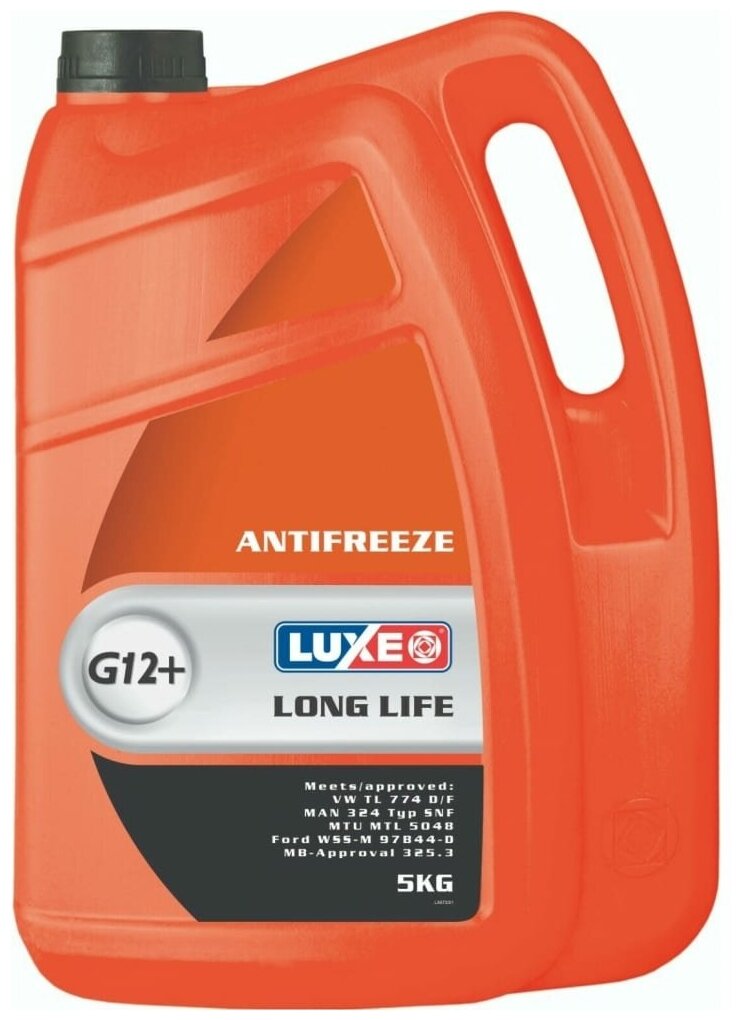 LUXE 673 Антифриз LUXE RED LINE (красный) G12 (5кг)/4