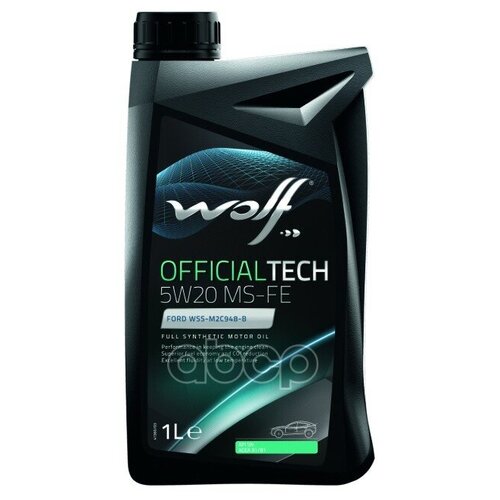 Wolf Масло Моторное Officialtech 5w20 Ms-Fe 1l