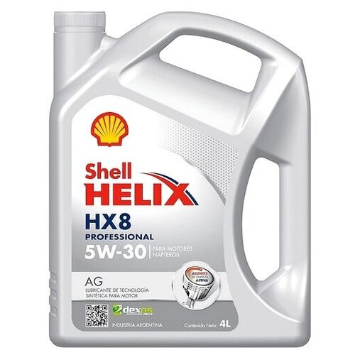 SHELL 550054287 Масло моторное синтетическое Shell Helix HX8 Professional AG 5W-30 (1л) 1шт