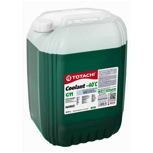 Totachi Niro Coolant Green -40c G11 (20l)_антифриз! Готовый Зеленый TOTACHI арт. 43220