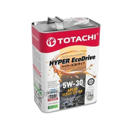 TOTACHI E0304 Масло моторное TOTACHI HYPER Ecodrive Fully Synthetic SP/GF-6A 5W-30 4л