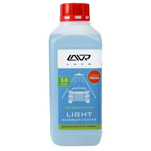 Автошампунь Light бесконтактный, 1:50, 1 л, бутылка Ln2301