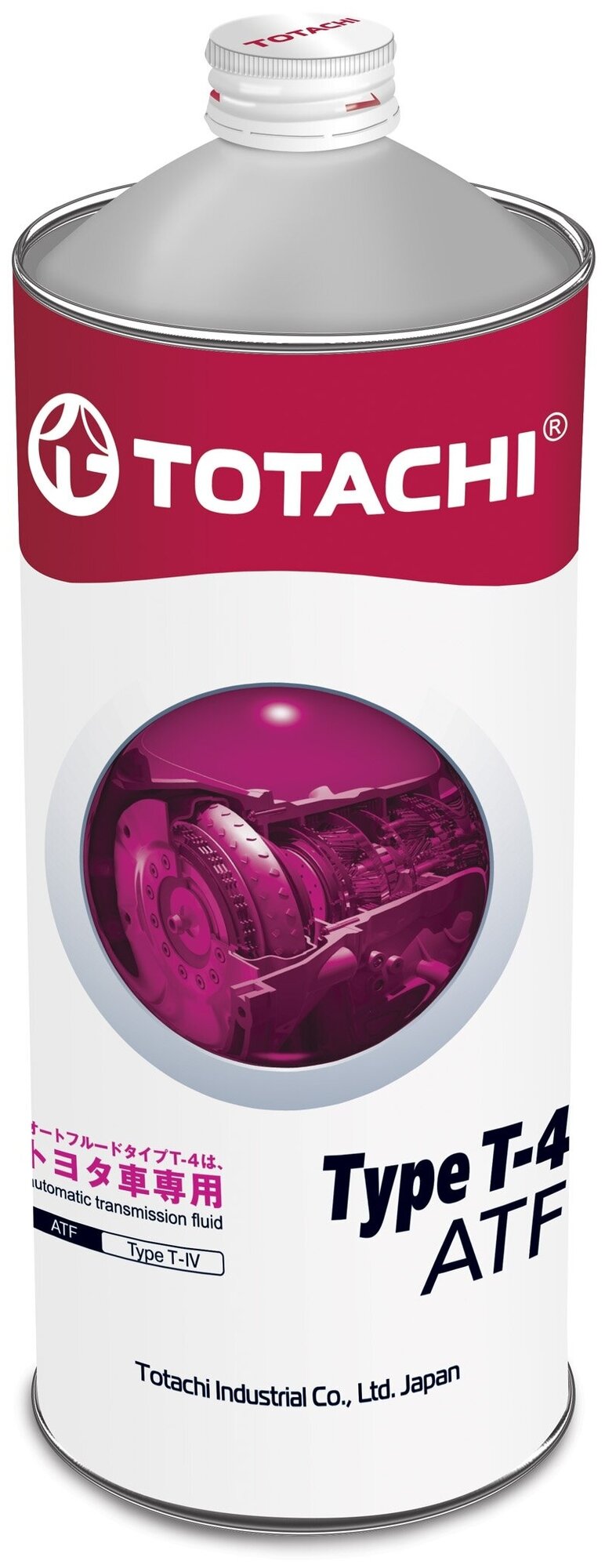 Масло Трансмиссионное Totachi Atf Type T-Iv 4л (Для Акпп Toyota) TOTACHI арт. 4562374691025