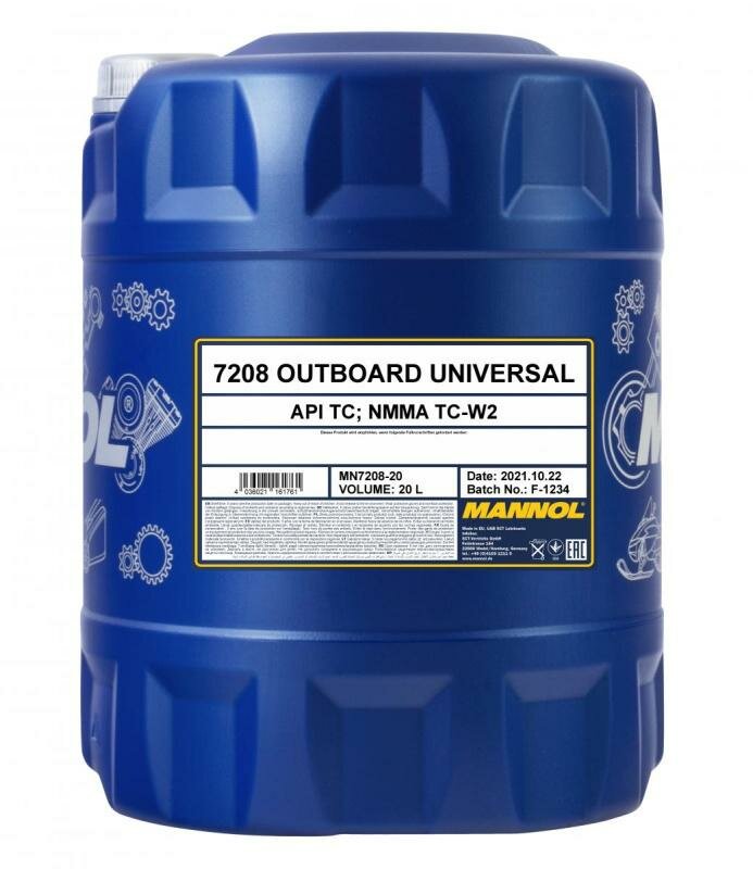 MANNOL Масло Моторное Outboard Universal (1л)