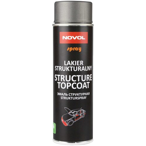 Лак NOVOL Structure Topcoat (антрацит) 500 мл