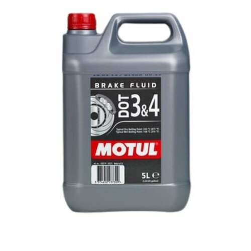 Тормозная жидкость Motul DOT 3&4 Brake Fluid FL ( 5 L)